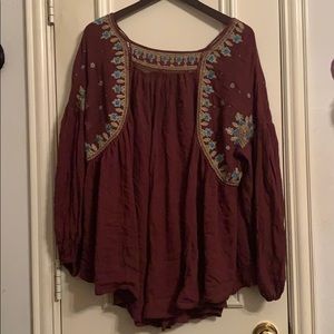 Free People Peasant Top Tunic